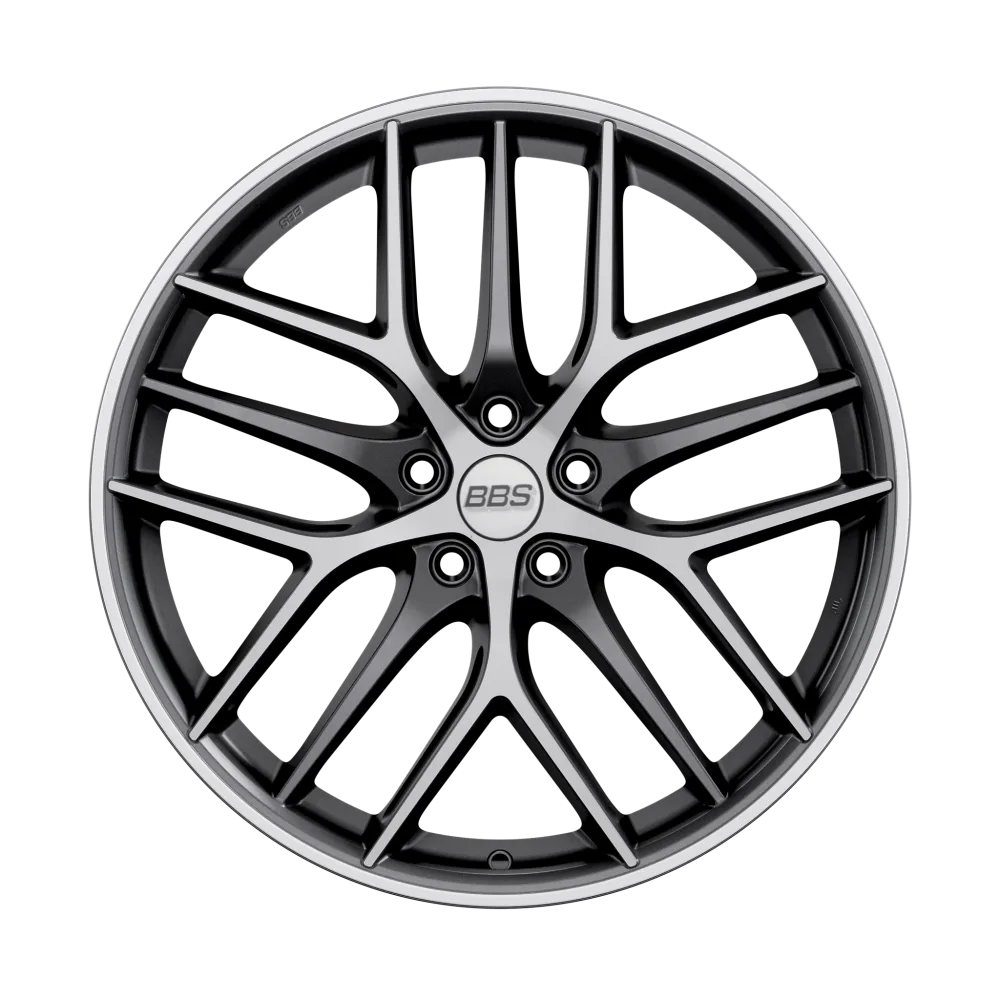 Легкосплавний диск 20" BBS CC-R 20x9,5 ET42 5x112 сатиновий графіт алмазне фрезерування - фото My Tuning Lab