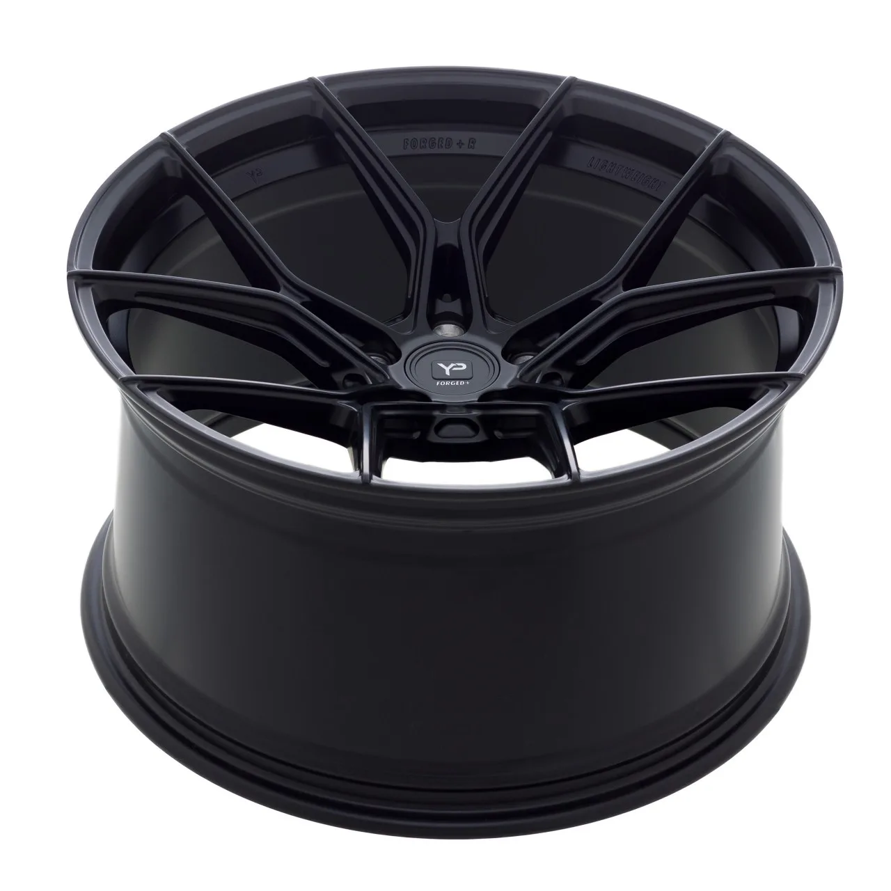 Легкосплавний диск 19" Yido Performance Forged+R RS1 19x10 ET33 5x120 матовий чорний - фото My Tuning Lab