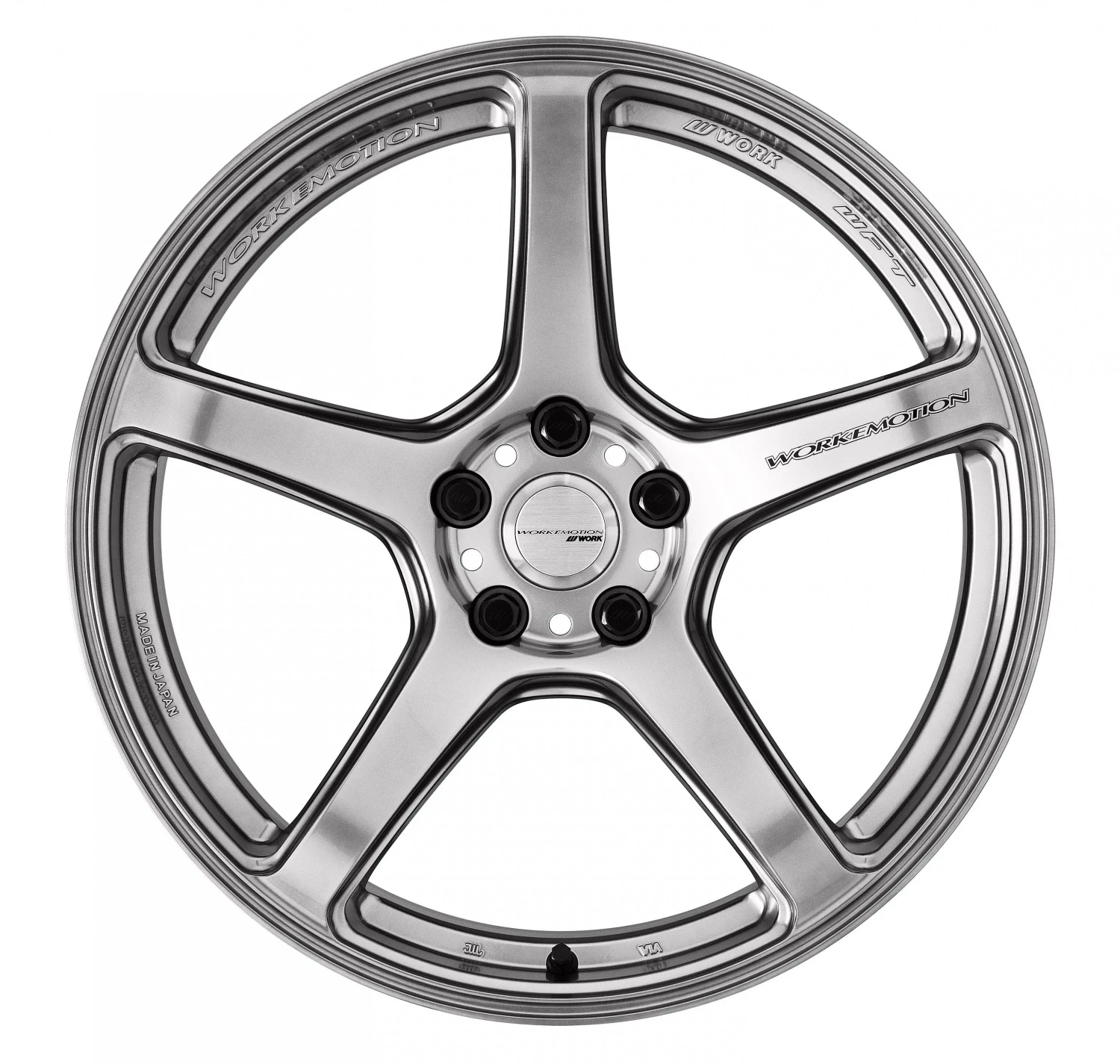 Легкосплавний диск 19" Work Wheels Work Emotion T5R 19x8,5 BLANK Glow срібний (GSL) - фото My Tuning Lab