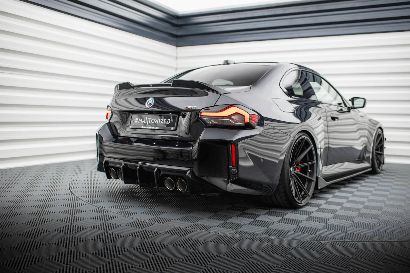 Задня накладка V.1 Maxton BMW M2 G87 - фото My Tuning Lab