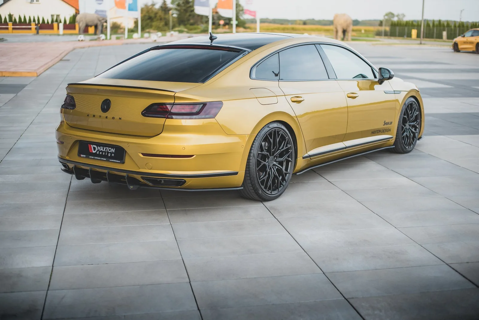 Задня накладка Street Pro Maxton Volkswagen Arteon R-Line Sedan / Shooting Brake Mk1 - фото My Tuning Lab