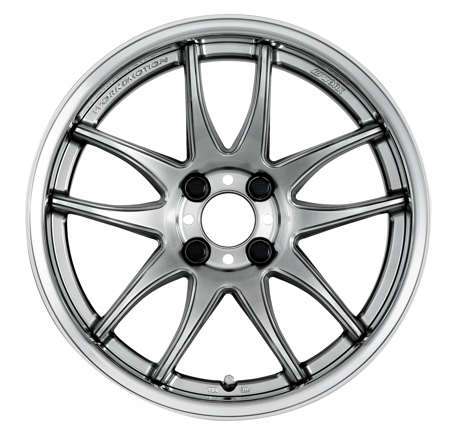 Легкосплавний диск 16" Work Wheels Work Emotion CR-2P 16x5,5 BLANK Crystal срібний (CS) - фото My Tuning Lab