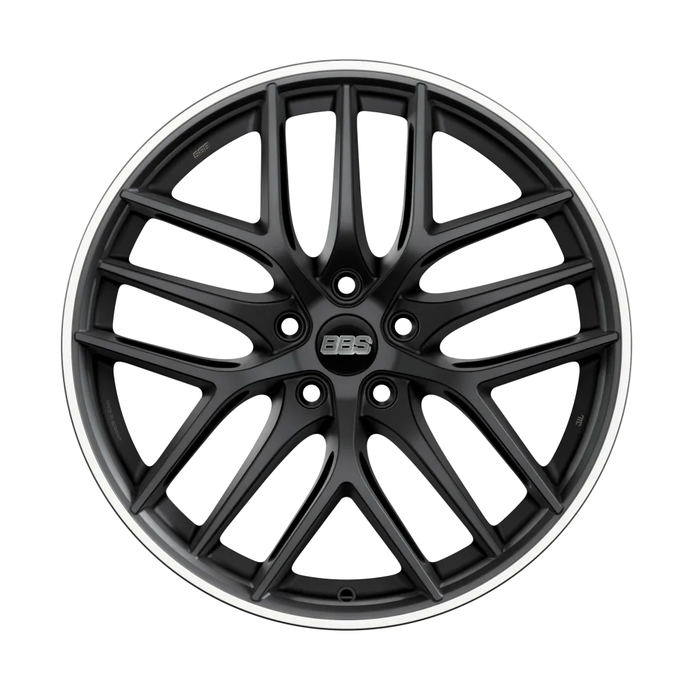 Легкосплавний диск 19" BBS CC-R 19x10 ET38 5x120 чорний сатиновий - фото My Tuning Lab