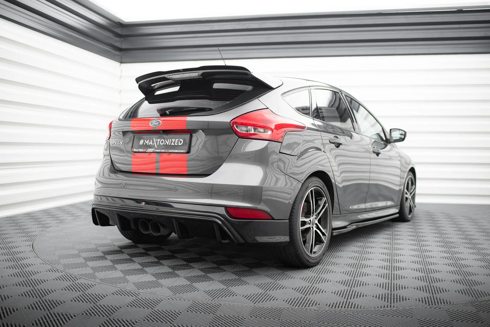 Задня накладка Maxton Ford Focus ST Mk3 Facelift (RS-Look) - фото My Tuning Lab