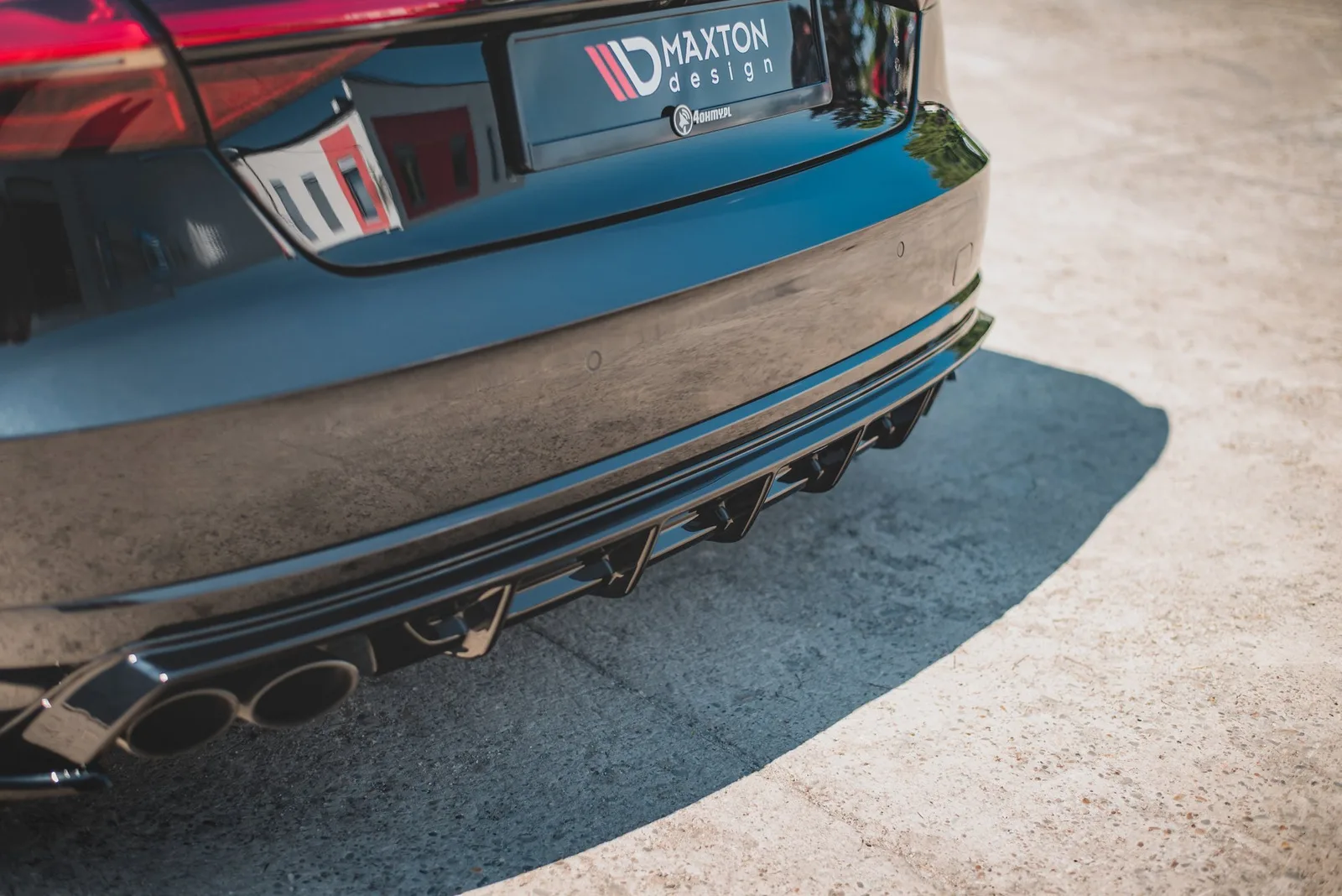 Задня накладка Maxton Audi S8 D4 Facelift - фото My Tuning Lab