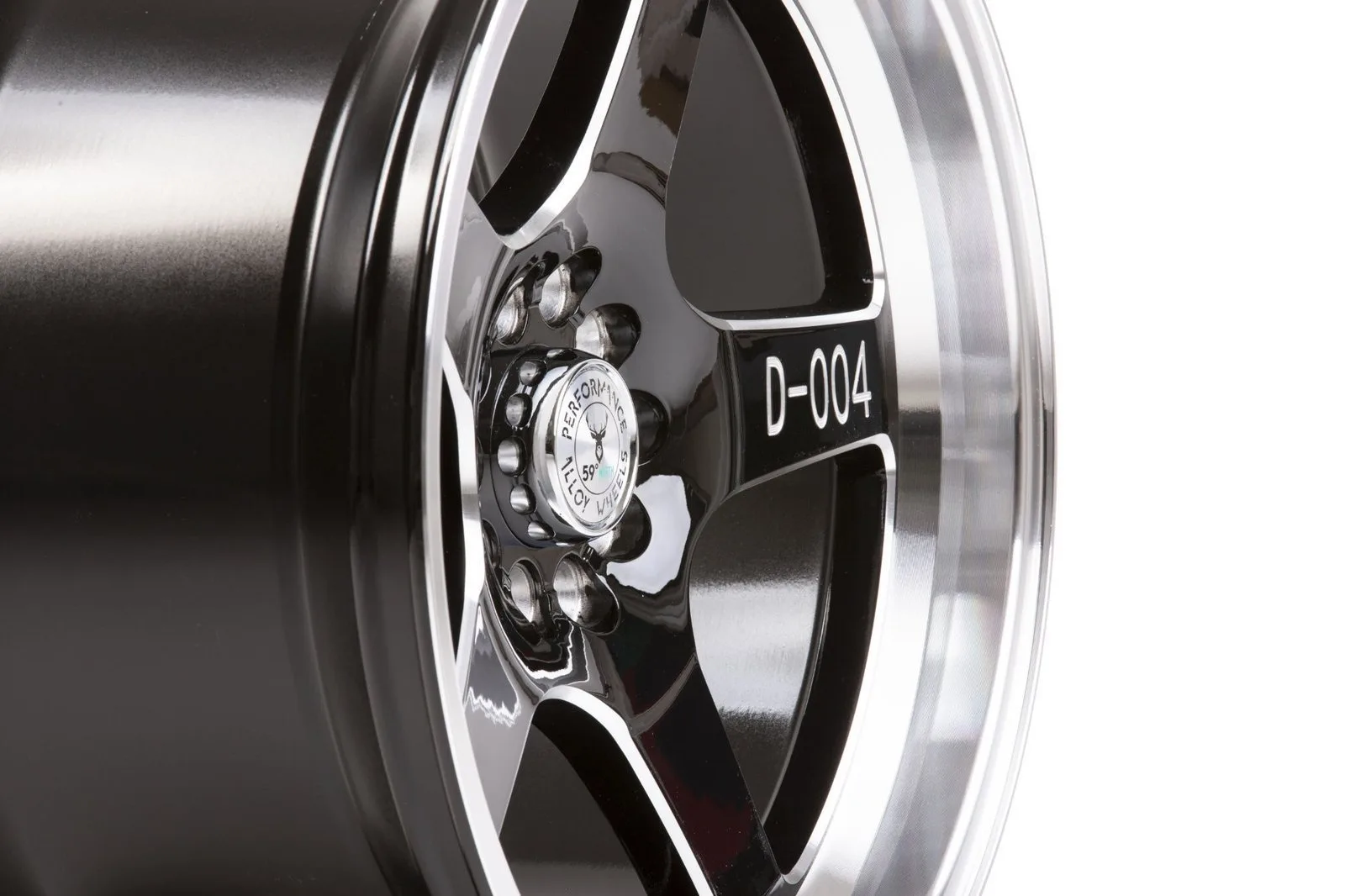 Легкосплавний диск 18" 59 North Wheels D-004 18x9,75 ET-5 5x114,3/120 глянцевий чорний / полірований - фото My Tuning Lab