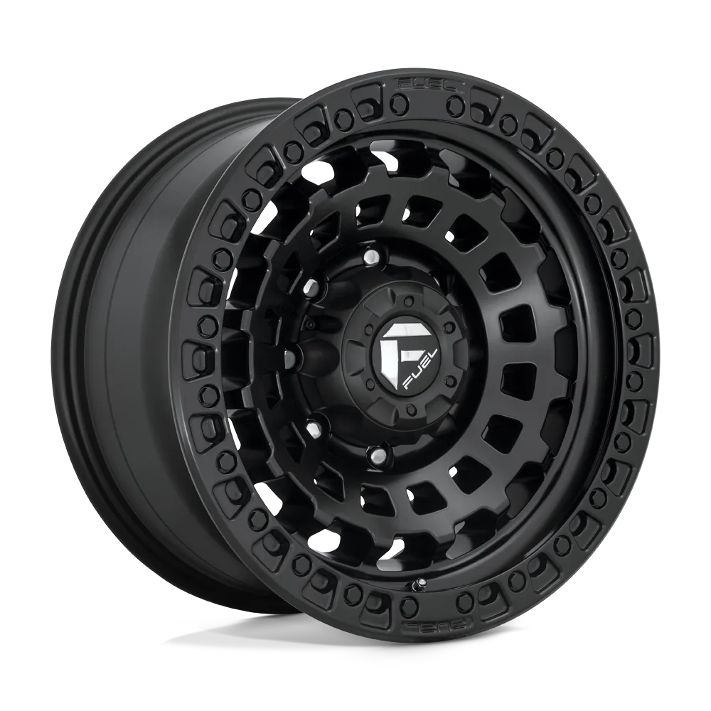 Легкосплавний диск 18" Fuel Zephyr 18x9 ET-12 6x139,7 матовий чорний - фото My Tuning Lab