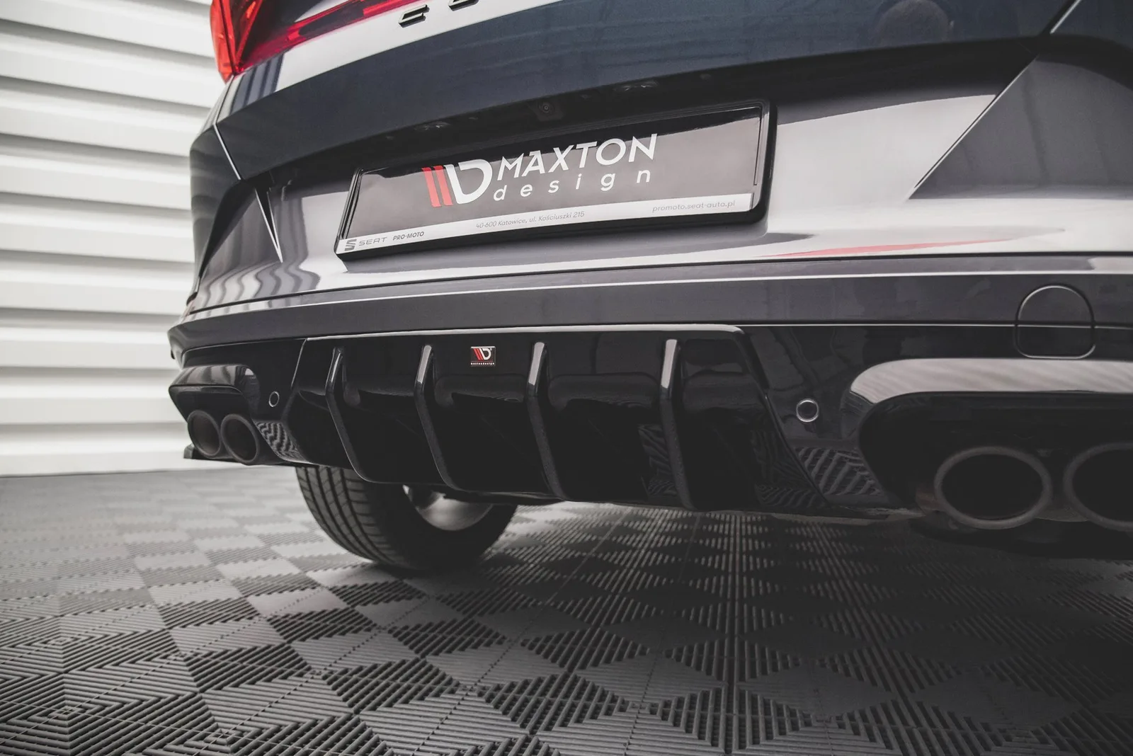 Задня накладка V.1 Maxton Cupra Formentor - фото My Tuning Lab