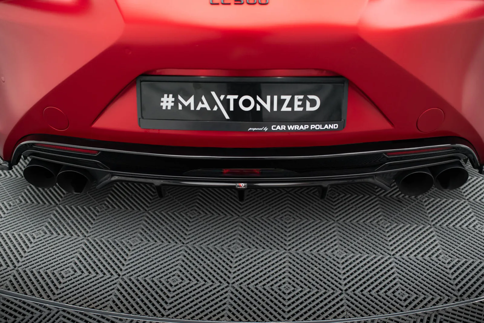 Задня накладка Maxton Lexus LC 500 - фото My Tuning Lab