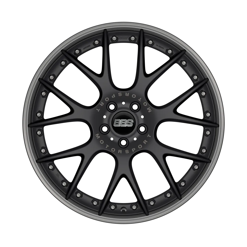 Легкосплавний диск 22" BBS CH-R 2 22x11,5 ET38 5x112 чорний сатиновий - фото My Tuning Lab
