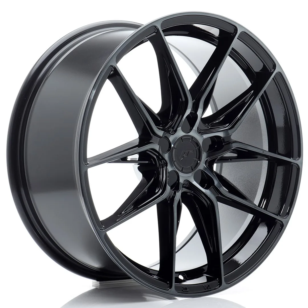 Легкосплавний диск 18" Japan Racing JR44 18x8 ET42 5x112 чорний Machined - фото My Tuning Lab