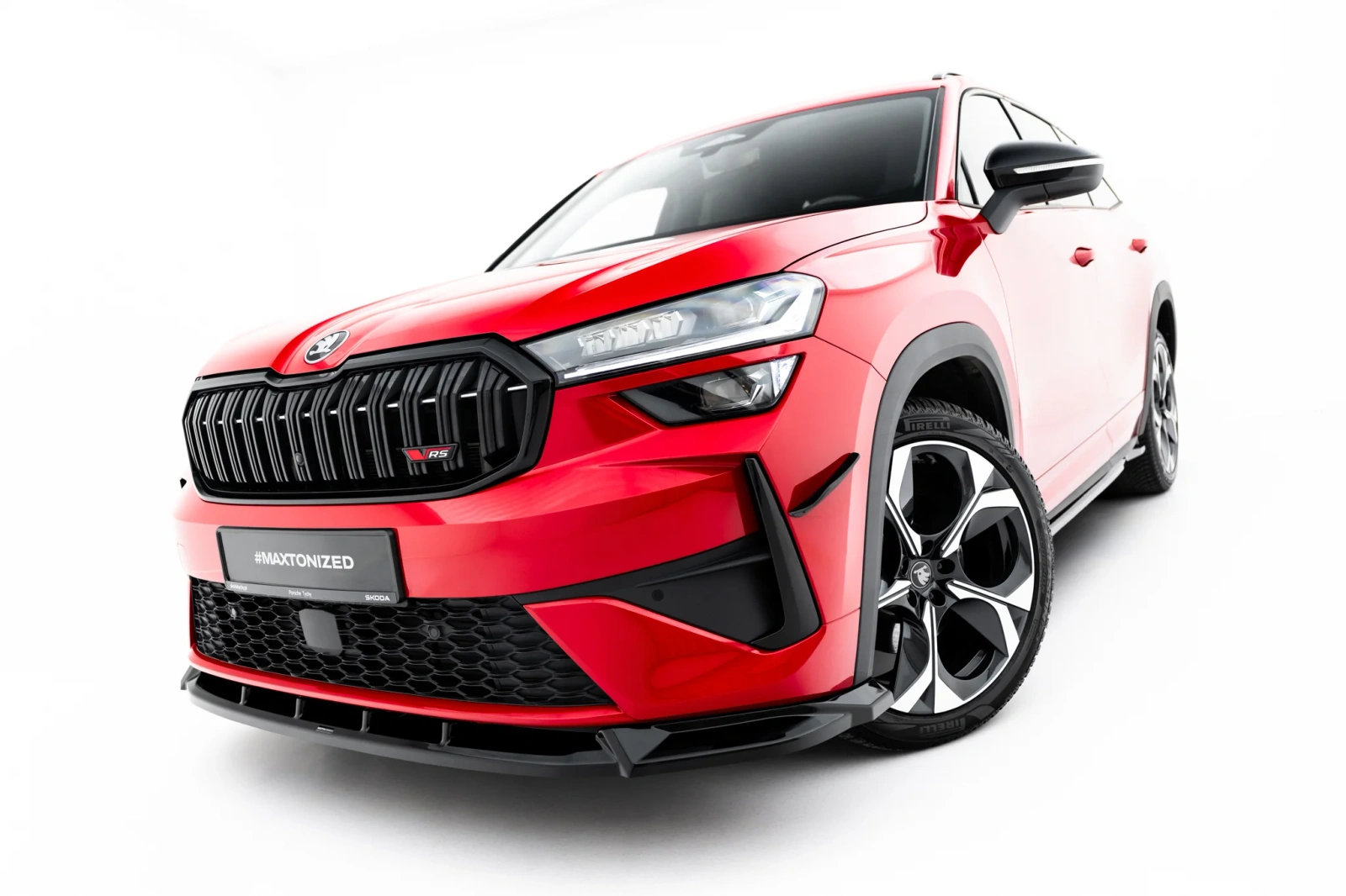 Передній сплітер Maxton Skoda Kodiaq RS Mk2 - фото My Tuning Lab