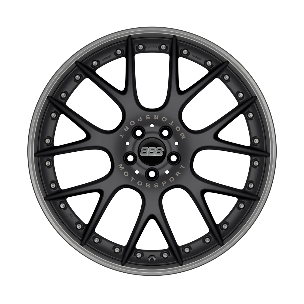 Легкосплавний диск 22" BBS CH-R 2 22x9,5 ET22 5x112 чорний сатиновий - фото My Tuning Lab