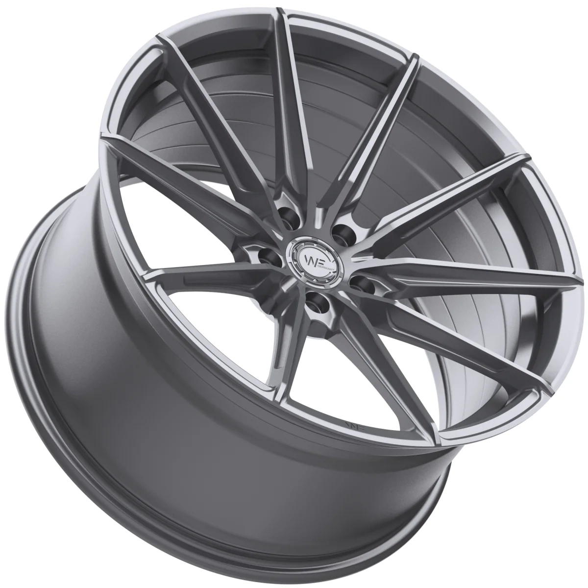 Легкосплавний диск 21" Wheelforce CF.3-FFR 21x11,5 ET17 5x112 Gloss Steel - фото My Tuning Lab