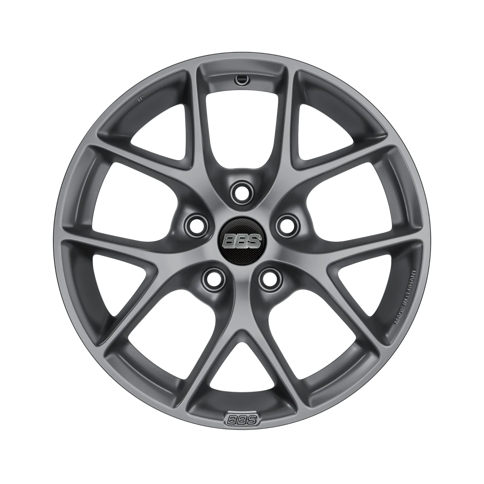 Легкосплавний диск 16" BBS SR 16x7 ET48 5x112 Himalaya Grey сатиновий - фото My Tuning Lab
