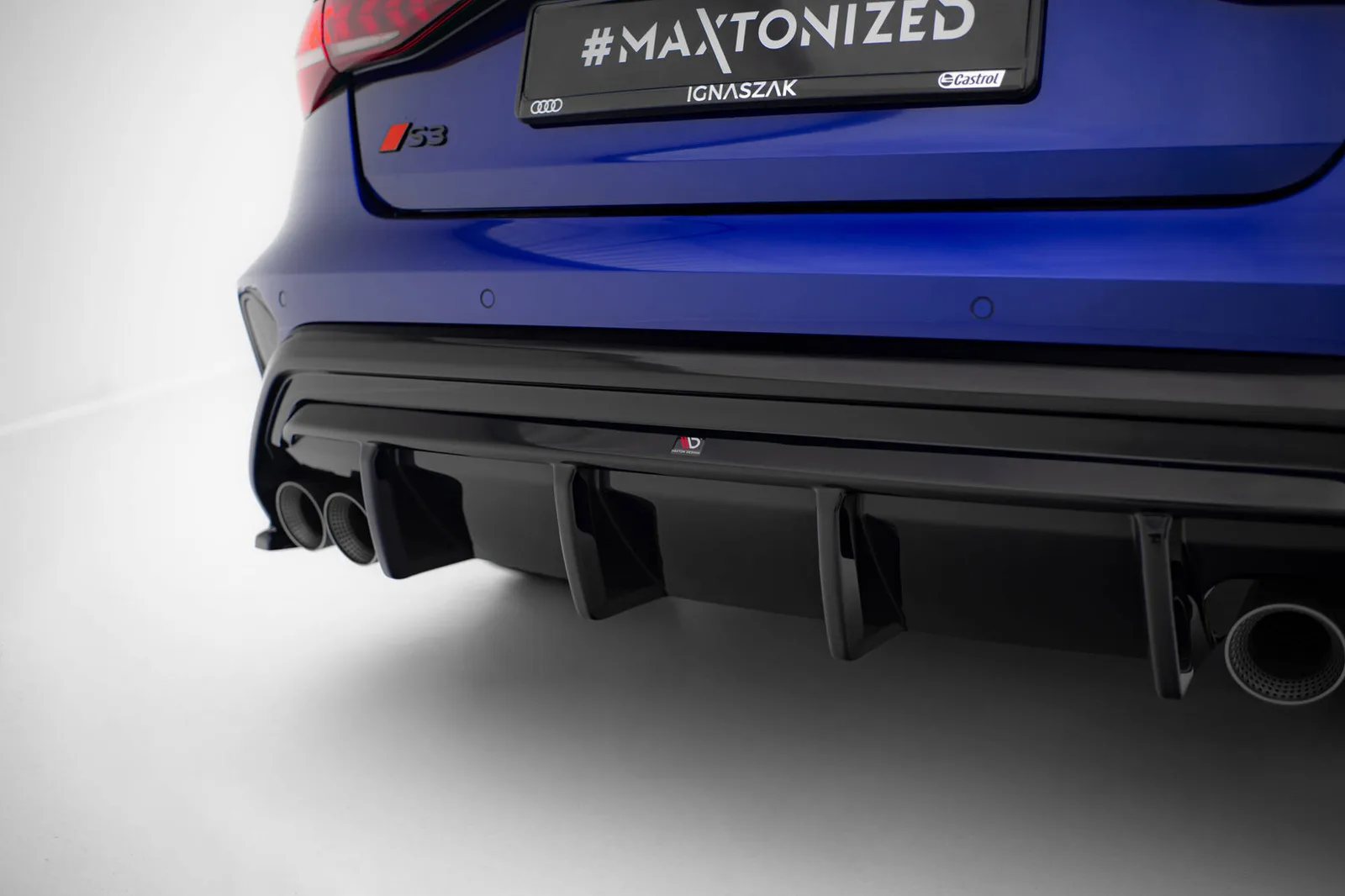 Задня накладка Maxton Audi S3 Sedan 8Y Facelift - фото My Tuning Lab