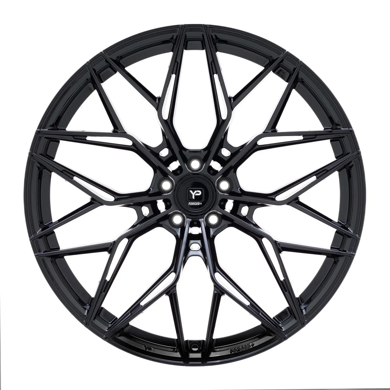 Легкосплавний диск 22" Yido Performance Forged+ 6 22x11 ET12 5x112 глянцевий чорний - фото My Tuning Lab