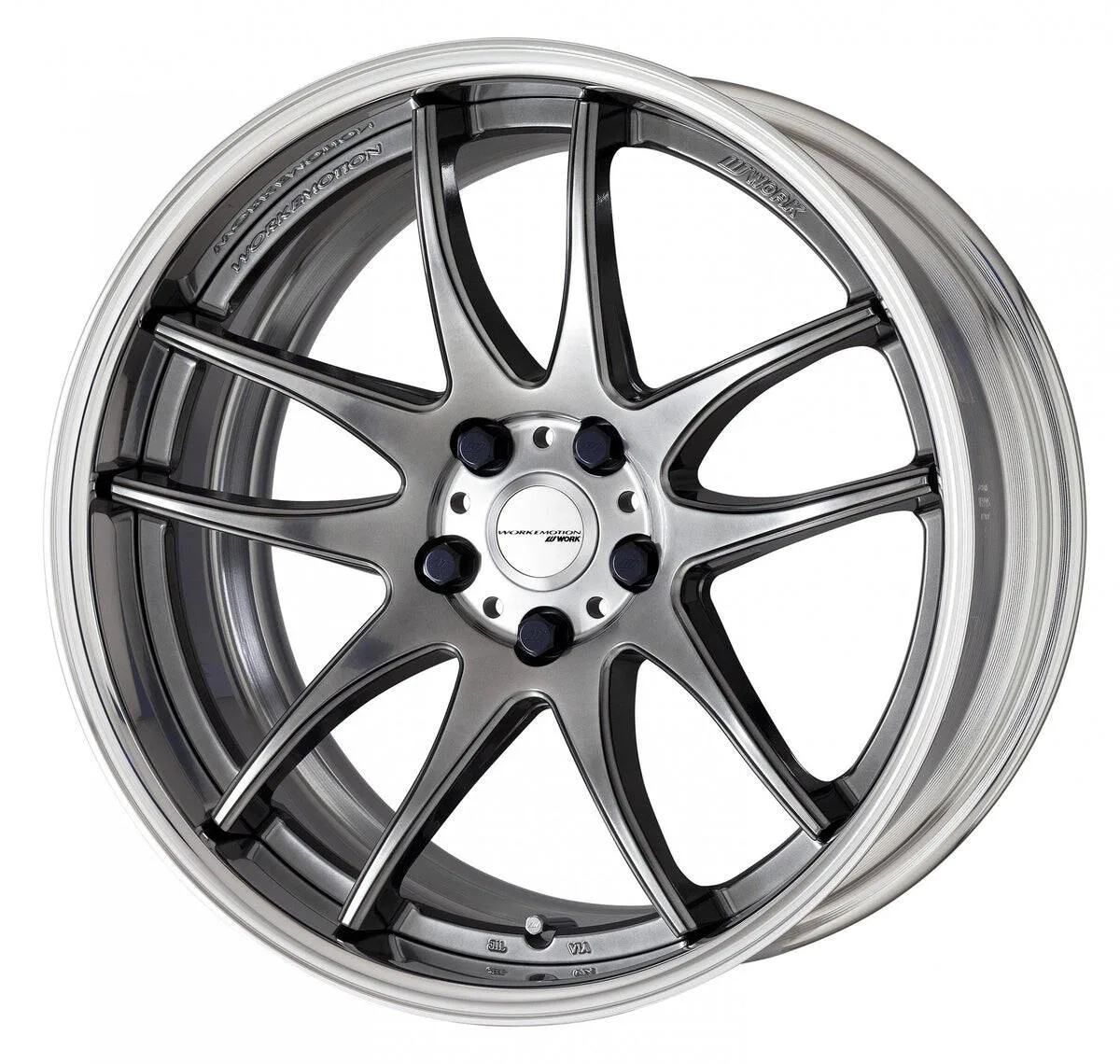 Легкосплавний диск Work Wheels EMOTION CR 2P 17x9 ET12 5x114,3 73,3 срібний (GTS) Adisk - фото My Tuning Lab