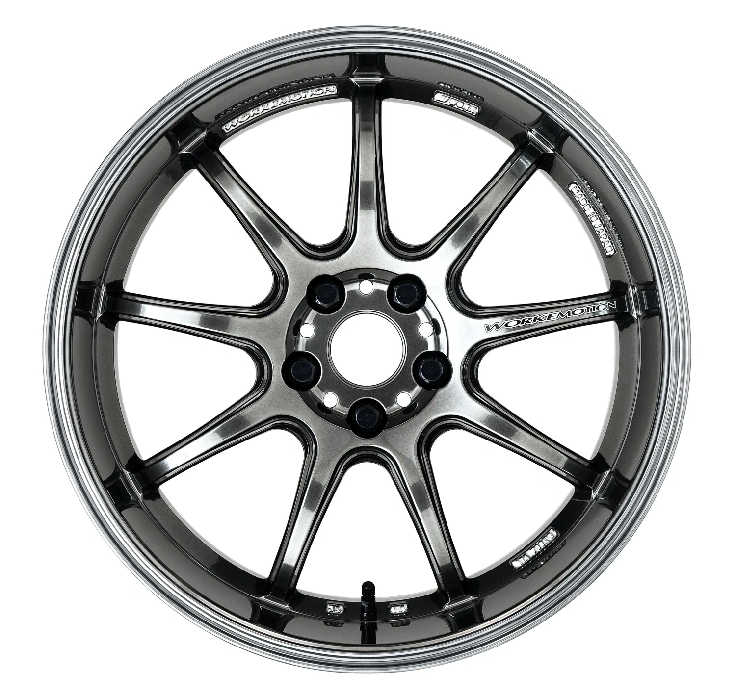 Легкосплавний диск 18" Work Wheels Work Emotion D9R 18x8,5 BLANK Glim чорний (GTK) - фото My Tuning Lab