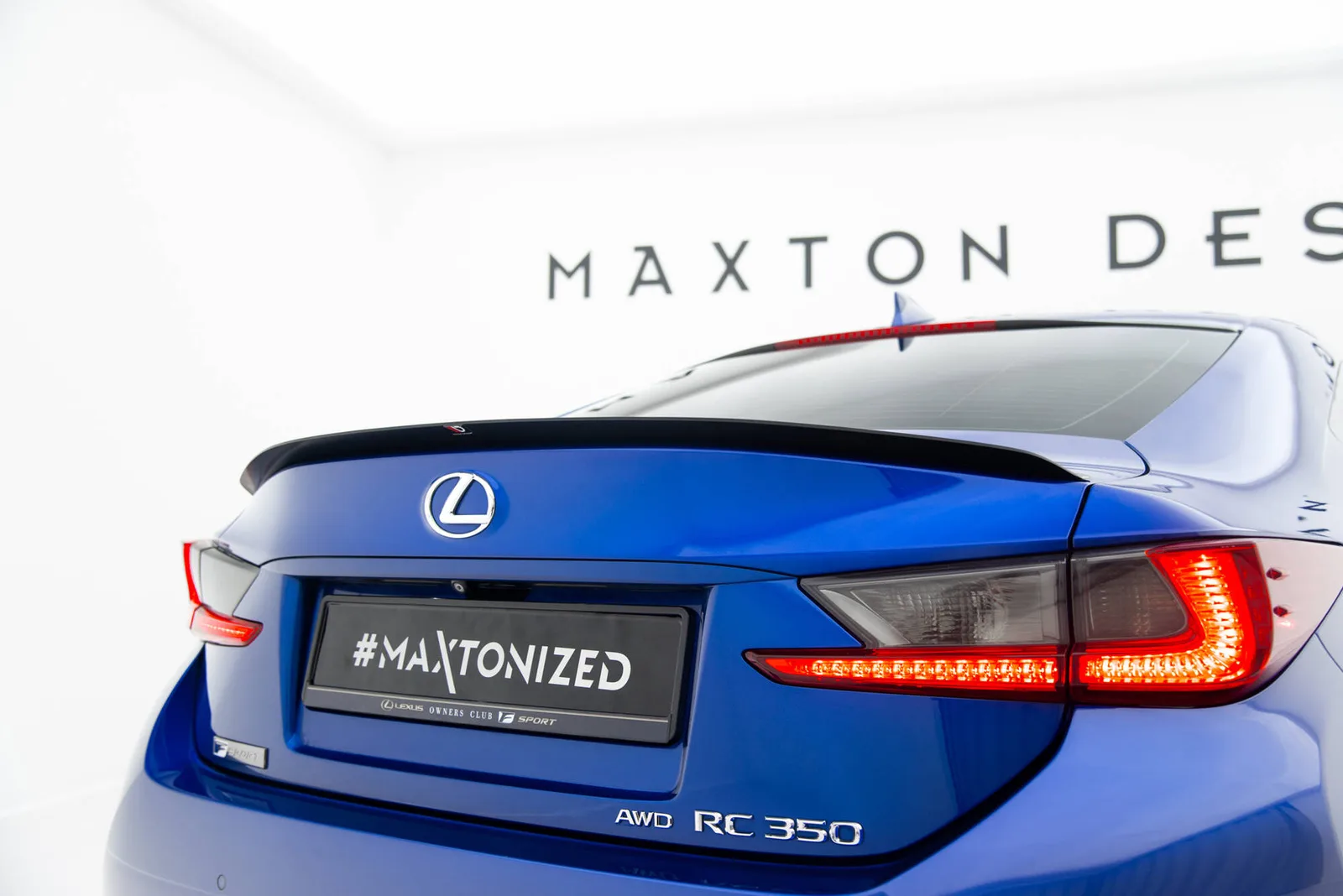 Спойлер Maxton Lexus RC Mk1 - фото My Tuning Lab