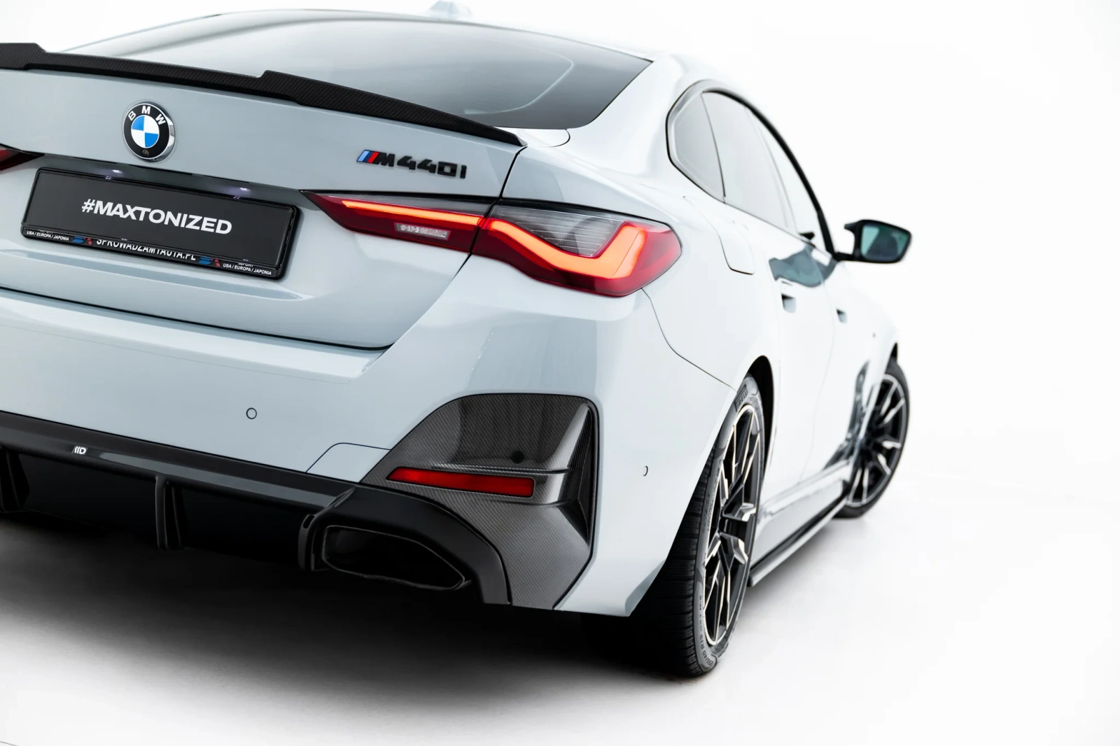 Задня накладка Maxton BMW M440i Gran Coupe G26 - фото My Tuning Lab