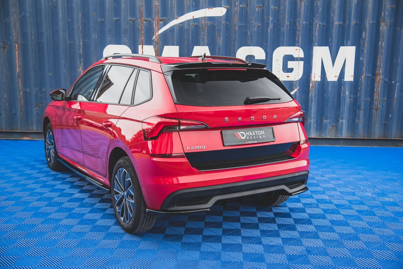 Задня накладка Maxton Skoda Kamiq Mk1 - фото My Tuning Lab