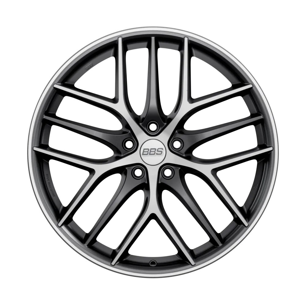 Легкосплавний диск 20" BBS CC-R 20x9 ET38 5x112 сатиновий графіт алмазне фрезерування - фото My Tuning Lab
