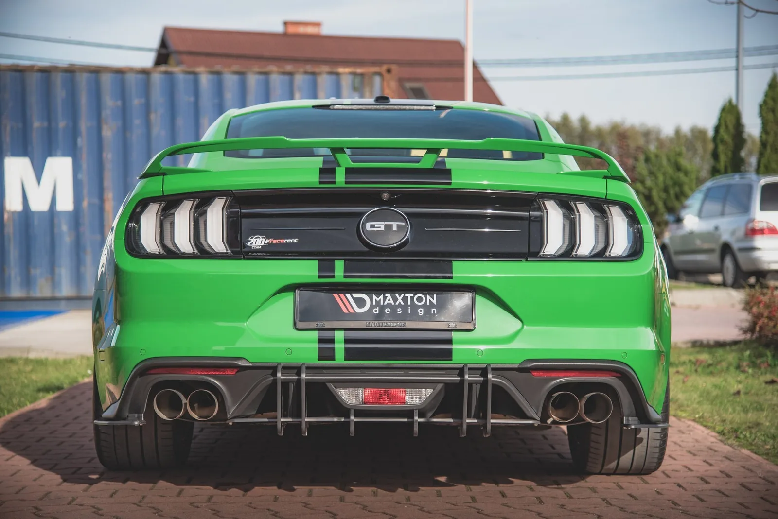Задній дифузор Street Pro Maxton Ford Mustang GT Mk6 Facelift - фото My Tuning Lab