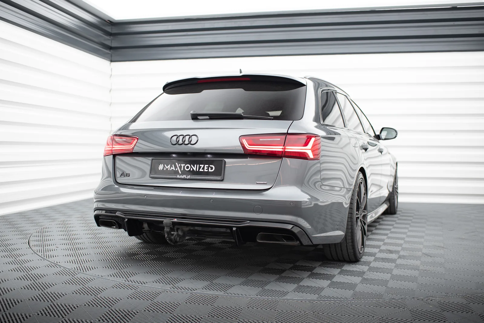 Задня накладка V.2 Maxton Audi A6 / A6 C7 S-line/ S6 C7 Facelift - фото My Tuning Lab