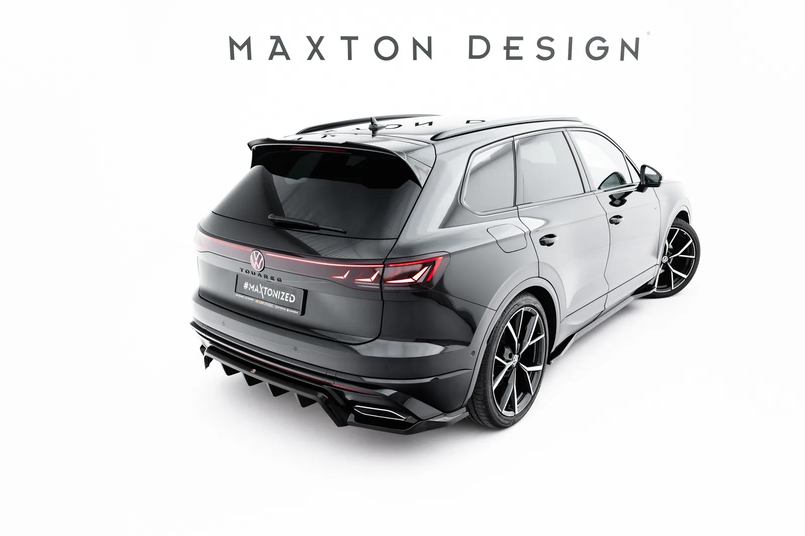 Спойлер Maxton Volkswagen Touareg Mk3 Facelift R-Line / Elegance - фото My Tuning Lab