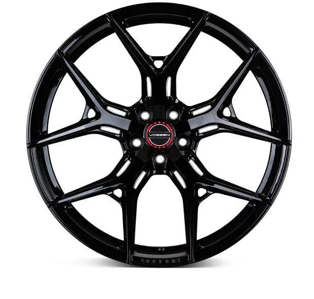 Легкосплавний диск 20" VOSSEN HF5 20x10,5 ET30 5x112 глянцевий чорний - фото My Tuning Lab