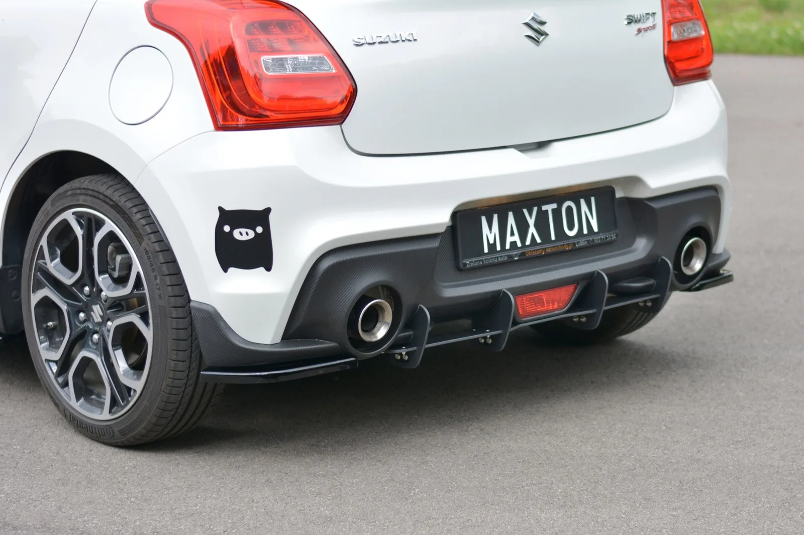 Дифузор Maxton Design REAR DIFFUSER SUZUKI SWIFT 6 SPORT - фото My Tuning Lab