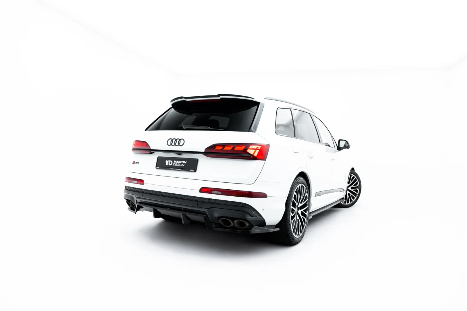 Задній сплітер (Z Dyfuzorem) Maxton Audi SQ7 Mk2 Facelift 2 - фото My Tuning Lab