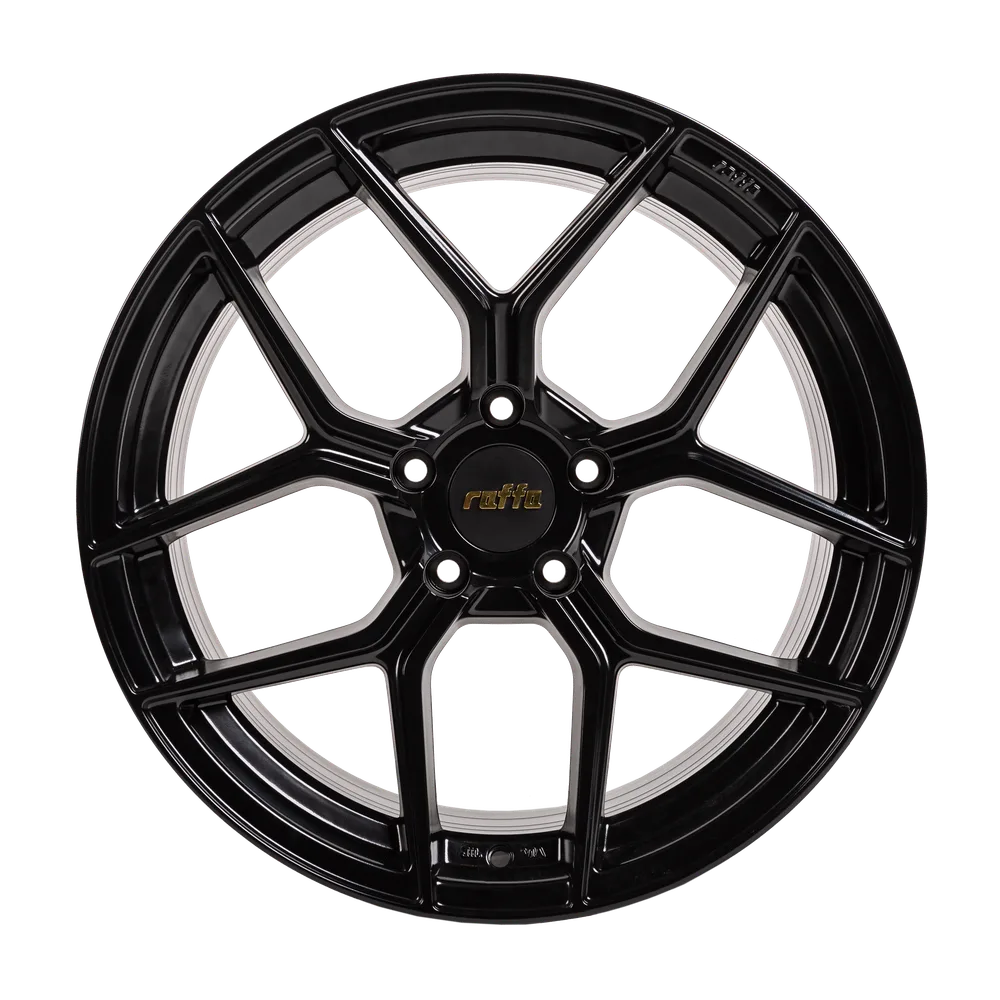 Легкосплавний диск 19" Raffa RS-01 19x8,5 ET42 5x112 Gloss-чорний - фото My Tuning Lab