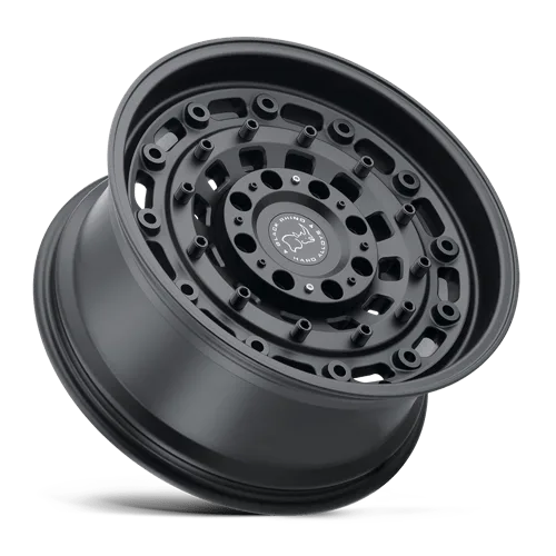 Легкосплавний диск 17" Black Rhino Arsenal 17x8 ET30 5x114,3/127 Textured матовий чорний - фото My Tuning Lab