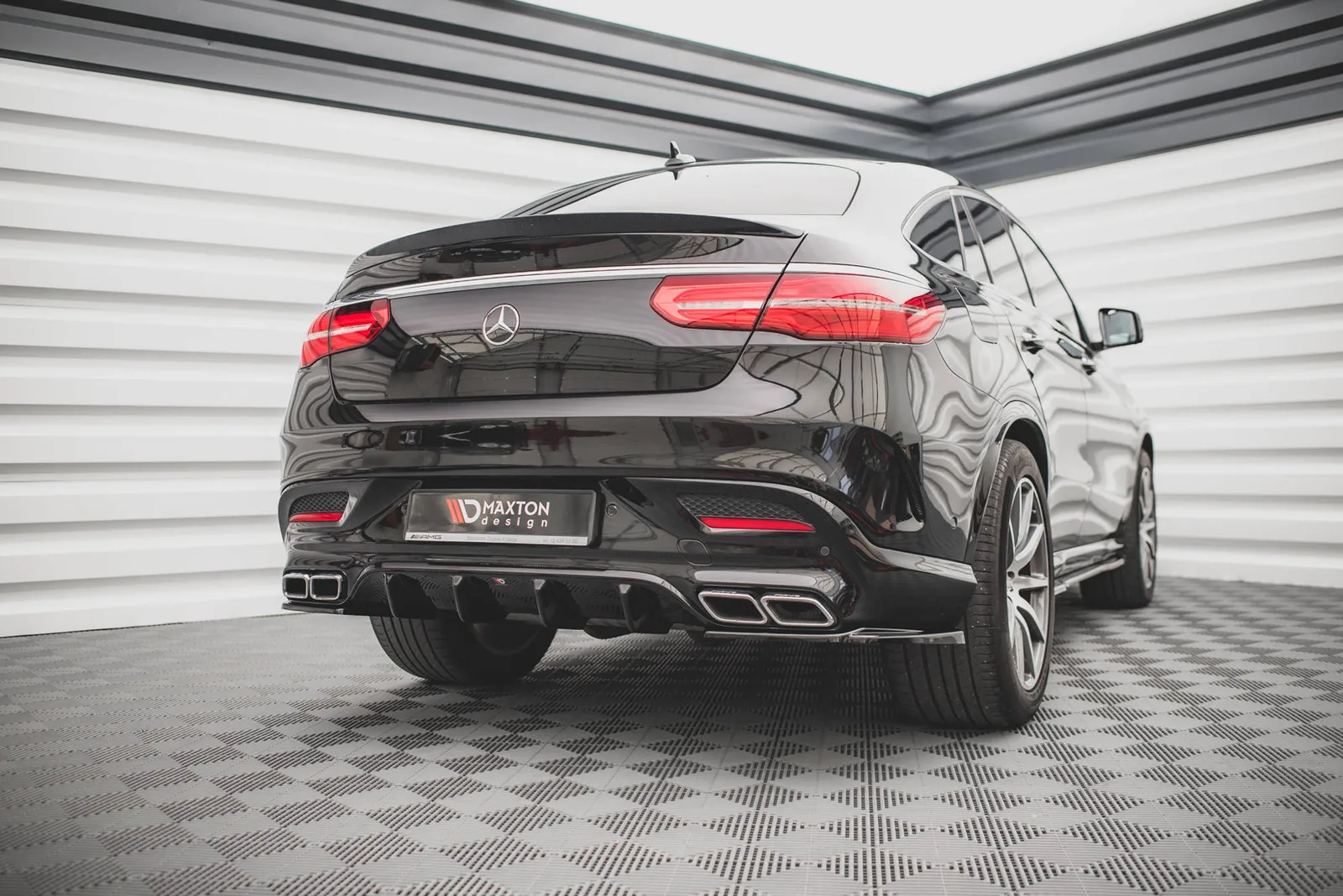 Задня накладка Maxton Mercedes-Benz GLE Coupe 63AMG C292 - фото My Tuning Lab