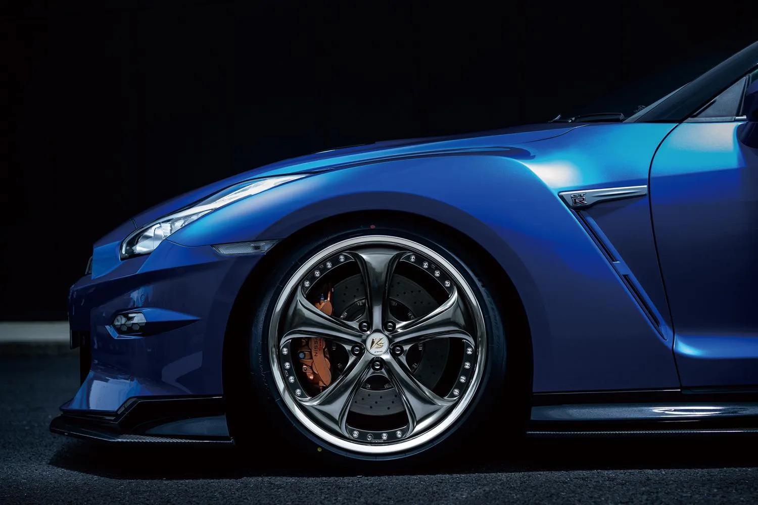 Легкосплавний диск 19" Work Wheels VS KF# Step Rim 19x8,5 BLANK Light Gray срібний (LGS) - фото My Tuning Lab
