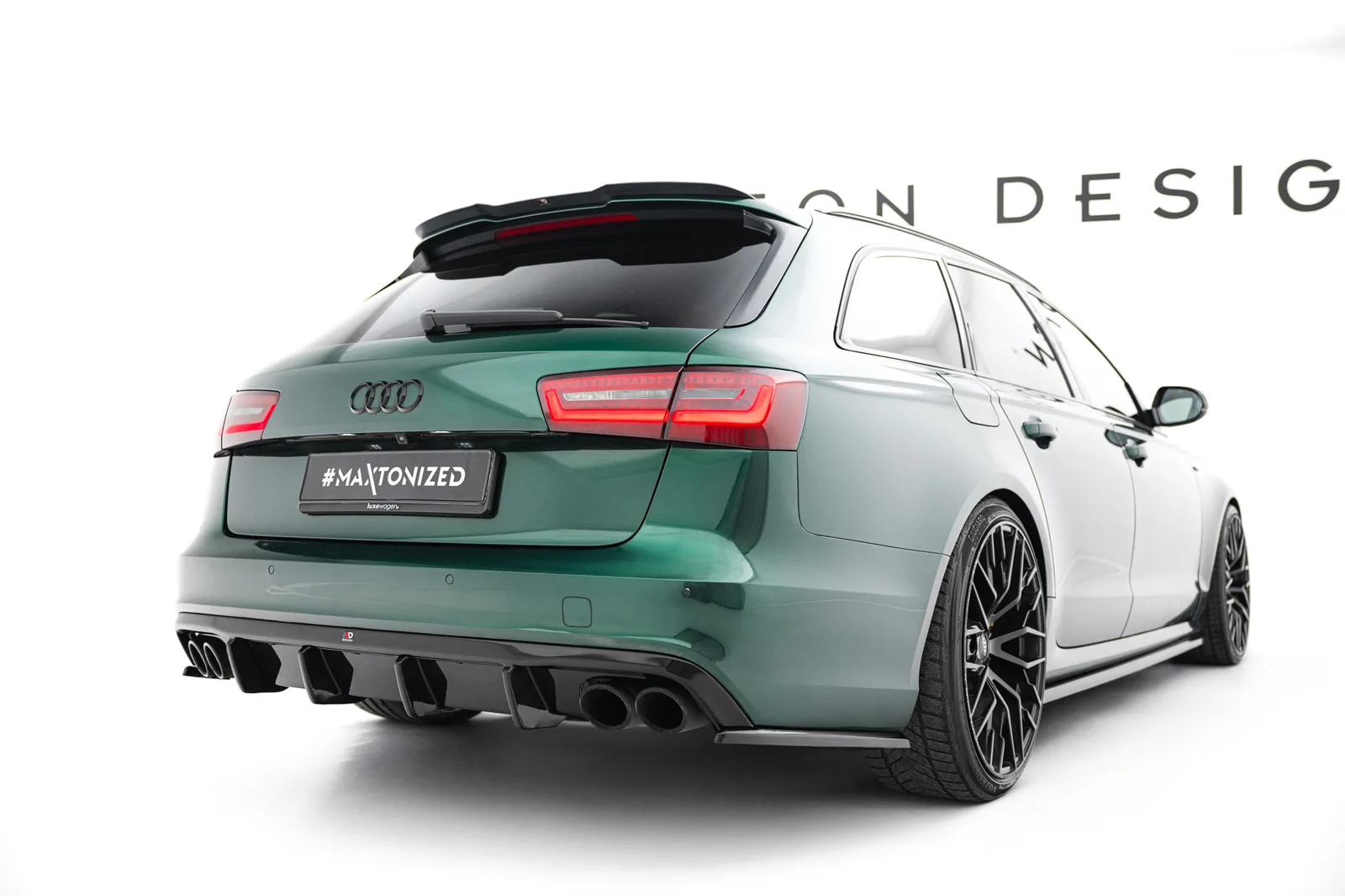 Задня накладка Maxton Audi S6 Avant C7 - фото My Tuning Lab
