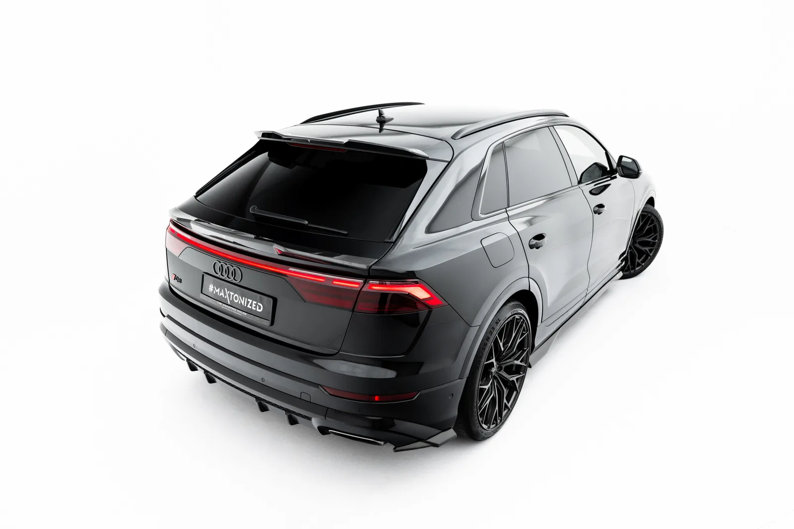 Karbonowy Spoiler Tylnej Klapy (Górny) Prepreg Maxton Audi SQ8 / Q8 S-Line Mk1 Facelift - фото My Tuning Lab