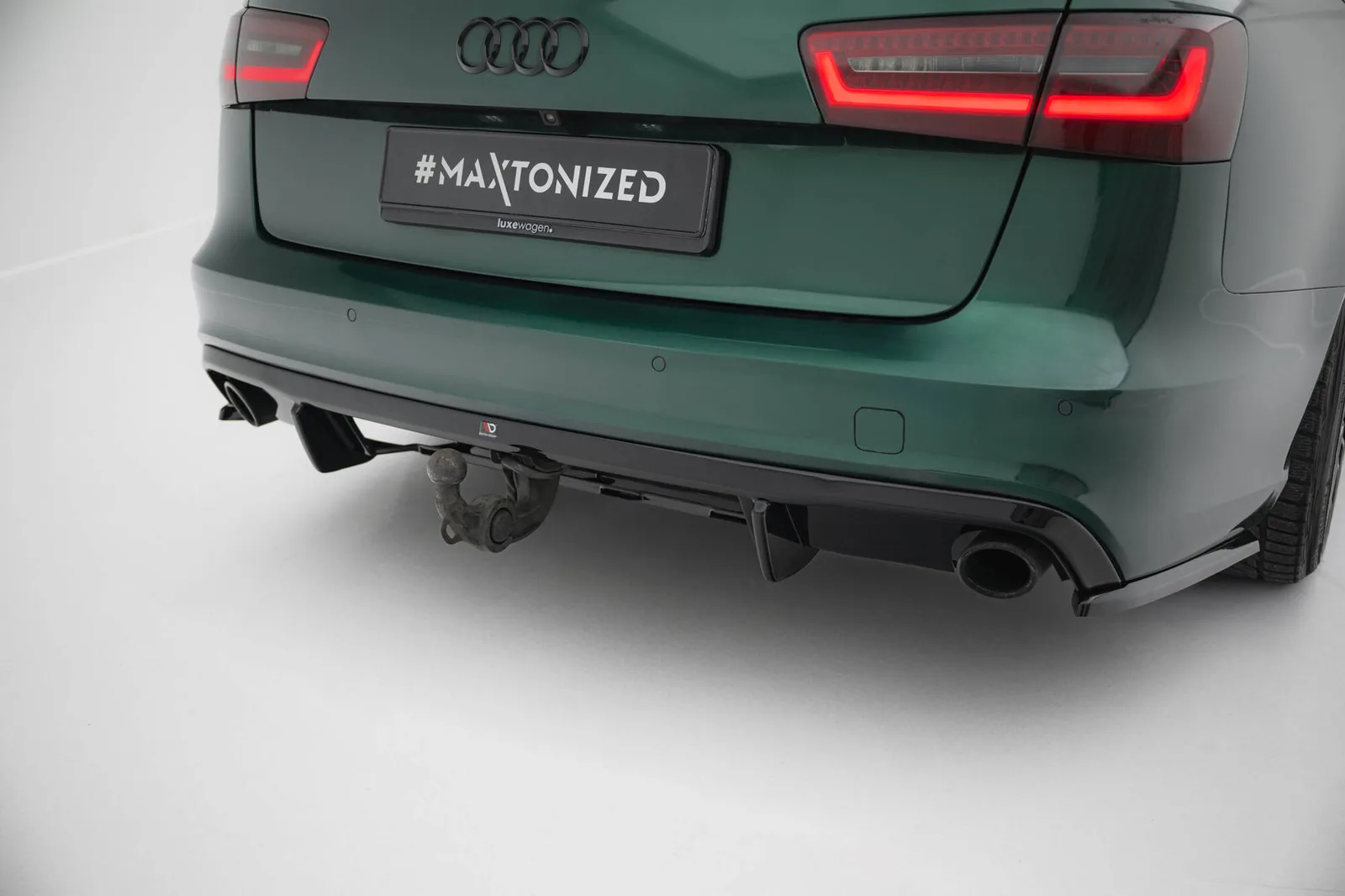 Задня накладка Maxton Audi A6 S-line Avant C7 - фото My Tuning Lab