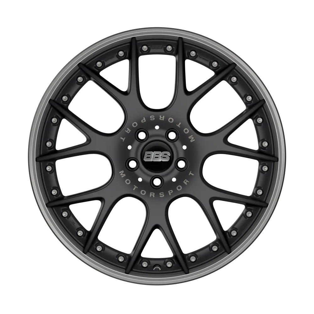 Легкосплавний диск 20" BBS CH-R 2 20x9 ET42 5x120 чорний сатиновий - фото My Tuning Lab
