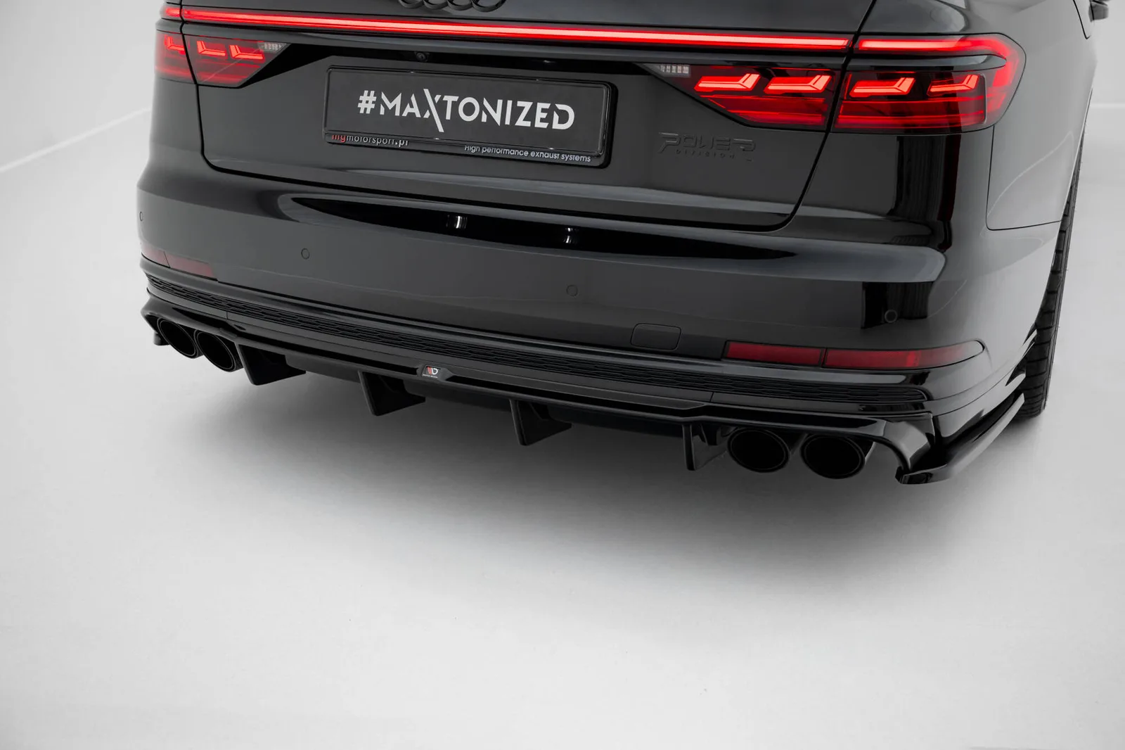 Задня накладка Maxton Audi S8 D5 - фото My Tuning Lab