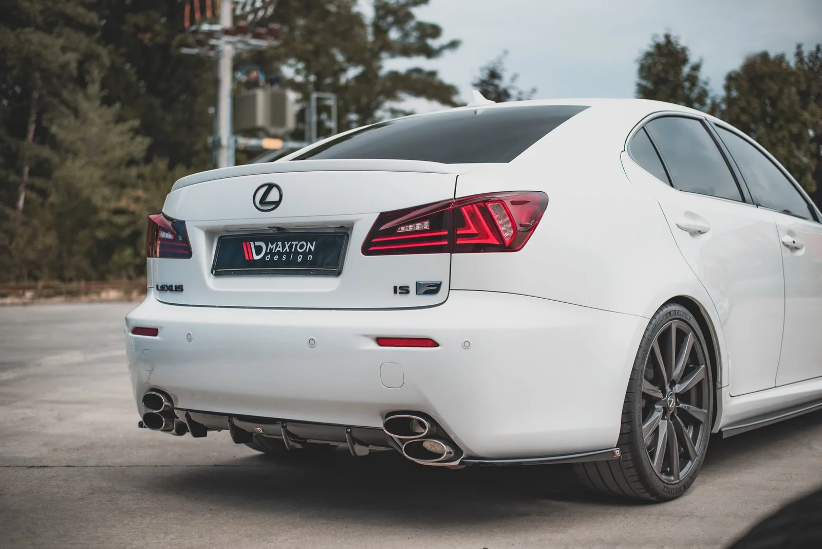 Задня накладка Maxton Lexus IS F Mk2 - фото My Tuning Lab