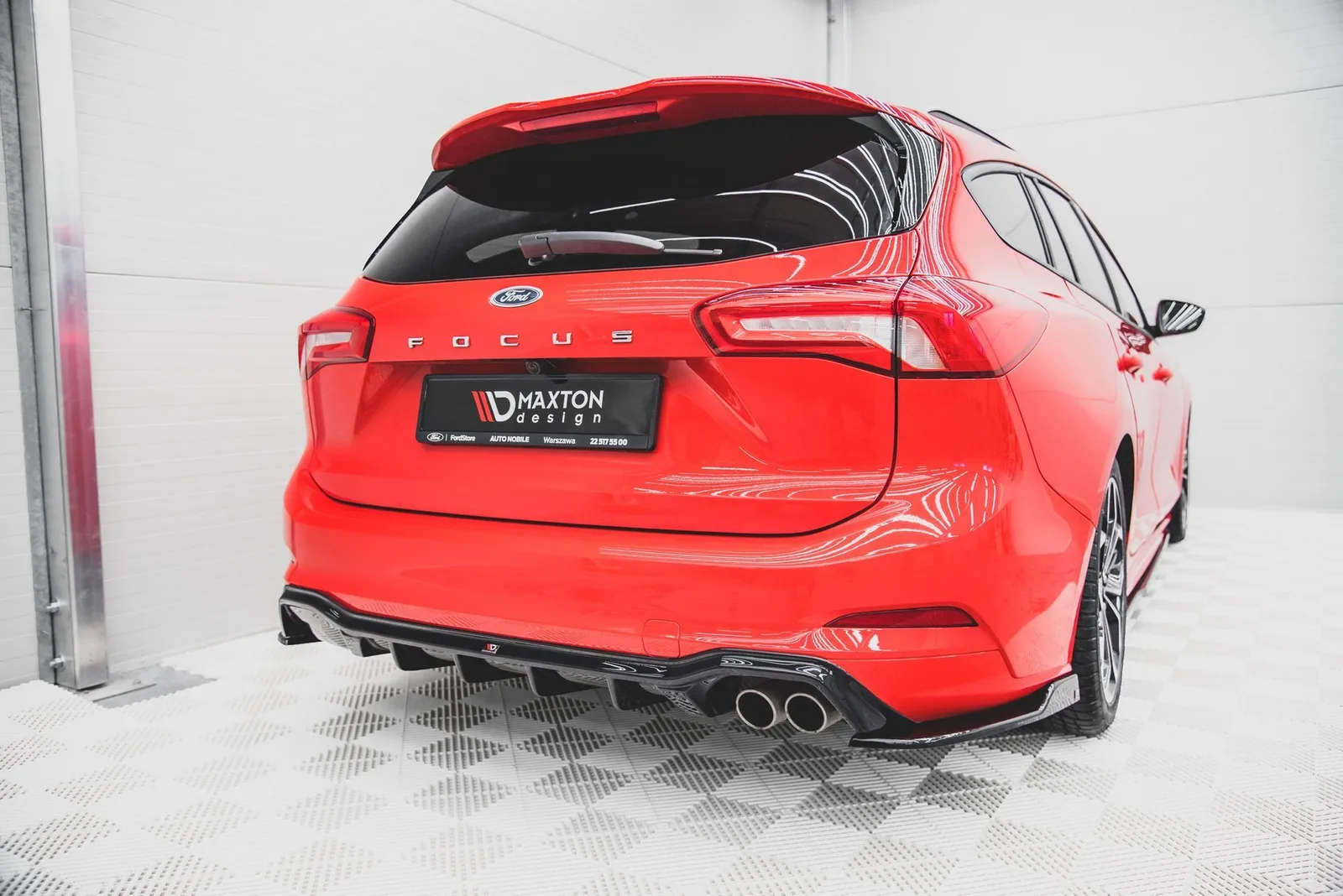 Задня накладка Maxton Ford Focus ST-Line Estate Mk4 - фото My Tuning Lab