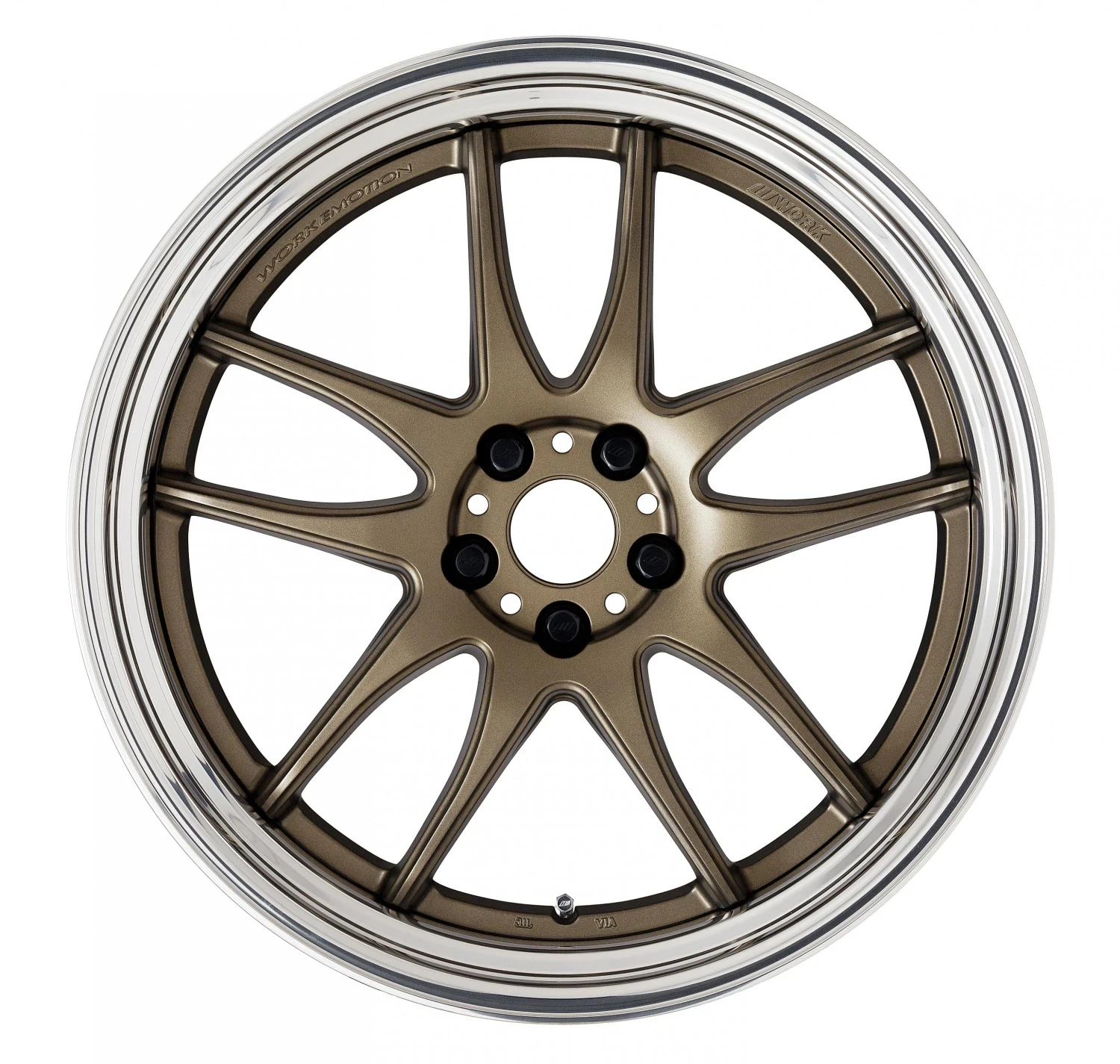 Легкосплавний диск 18" Work Wheels Work Emotion CR-2P Step Rim 18x8,5 BLANK Matte бронза (AHG) - фото My Tuning Lab
