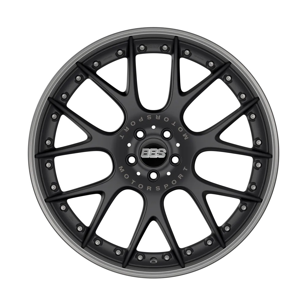 Легкосплавний диск 22" BBS CH-R 2 22x10,5 ET15 5x112 чорний сатиновий - фото My Tuning Lab