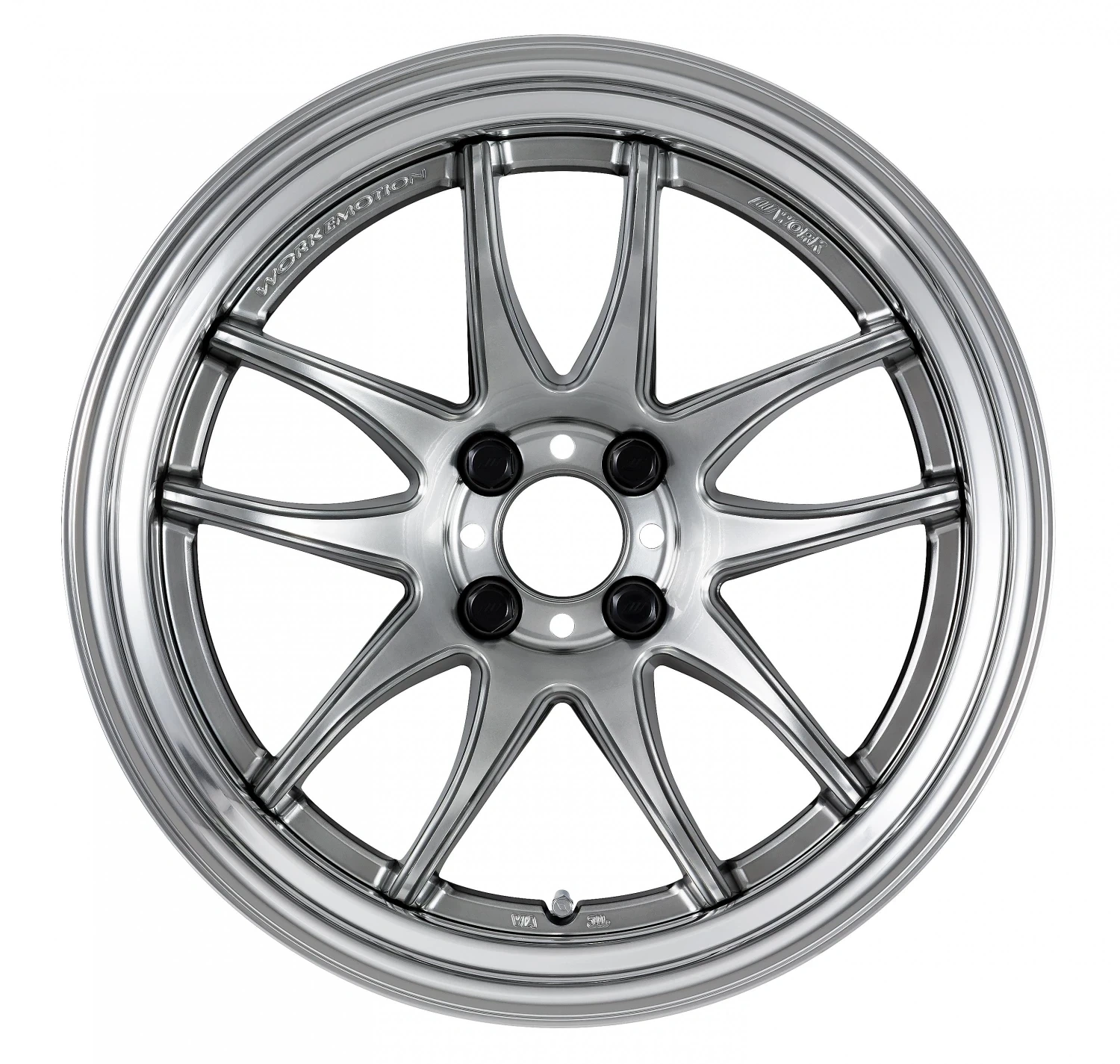 Легкосплавний диск 17" Work Wheels Work Emotion CR-2P Step Rim 17x8 BLANK Crystal срібний (CS) - фото My Tuning Lab
