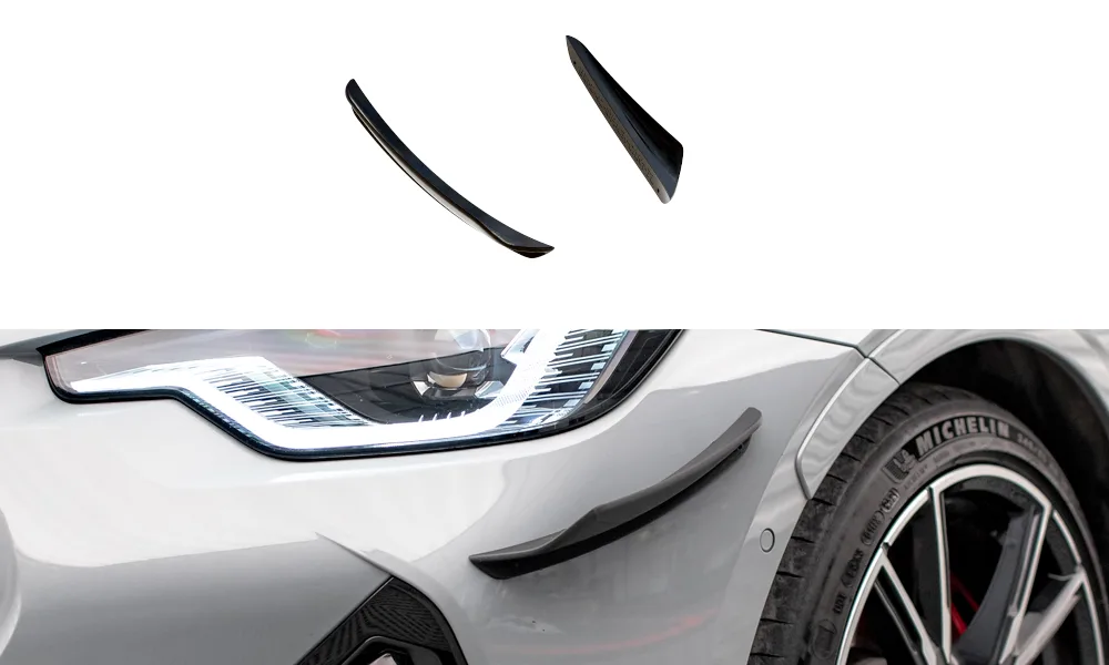 Канарди (аеродинамічні накладки переднього бампера) Maxton BMW 2 Coupe M-пакет / M240i G42 - фото My Tuning Lab