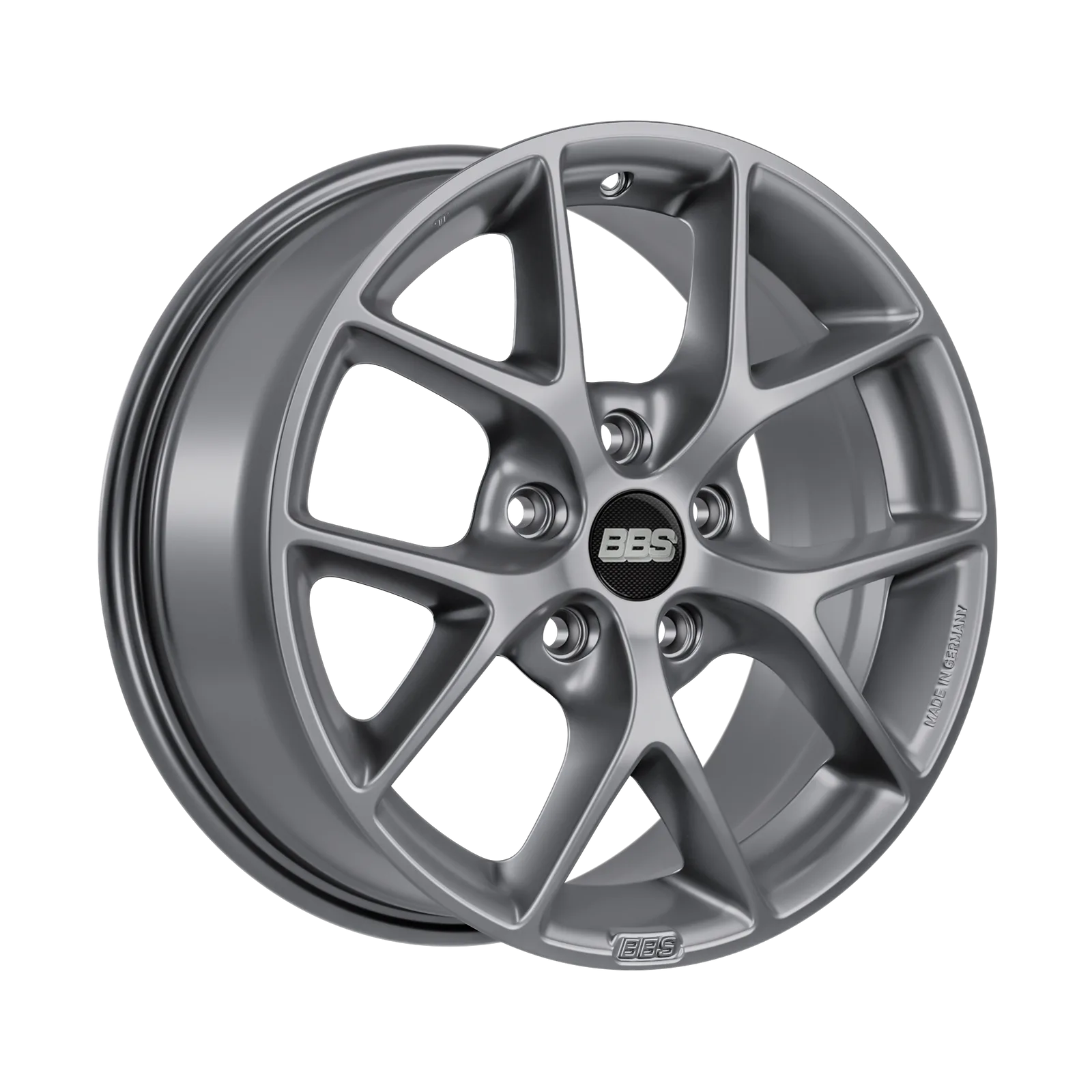 Легкосплавний диск 16" BBS SR 16x7 ET36 5x115 Himalaya Grey сатиновий - фото My Tuning Lab
