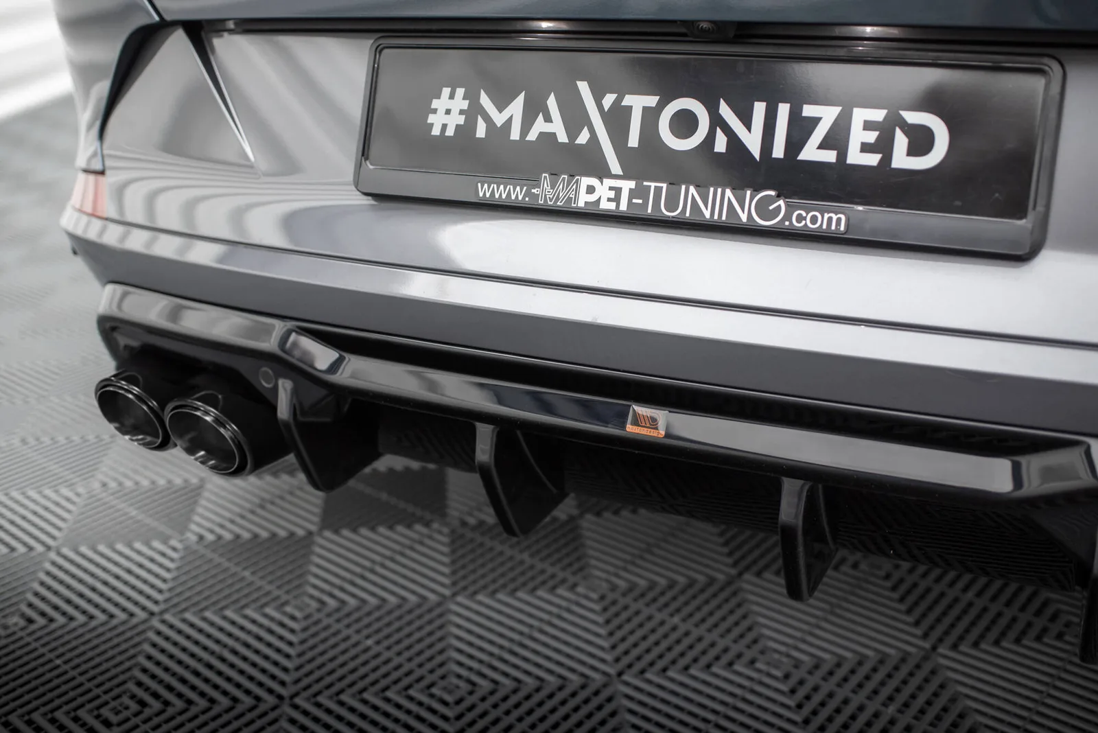 Задня накладка V.3 + Końcówki Вихлопu Maxton Cupra Formentor VZ Mk1 - фото My Tuning Lab